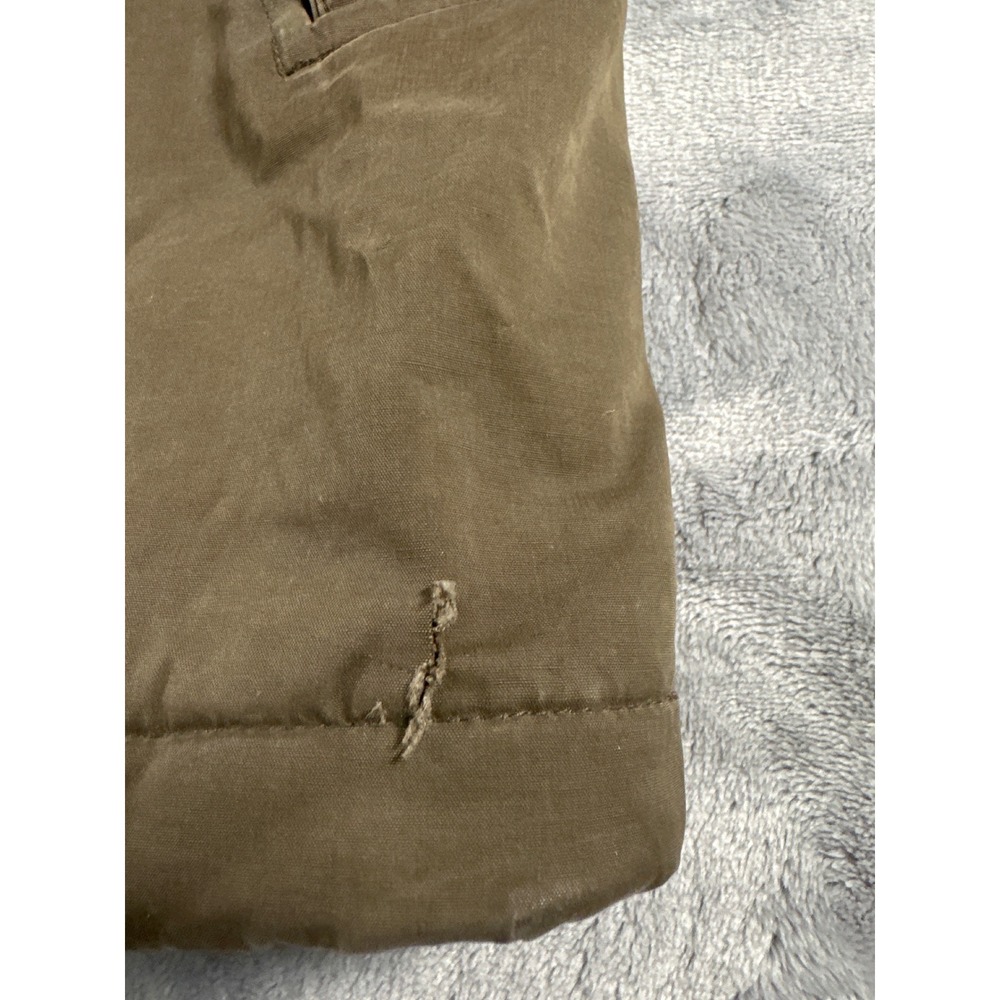 Cabelas Outfitter Series Mens Large Brown Sherpa Lined Field Jacket Work Coat - Picture 4 of 9